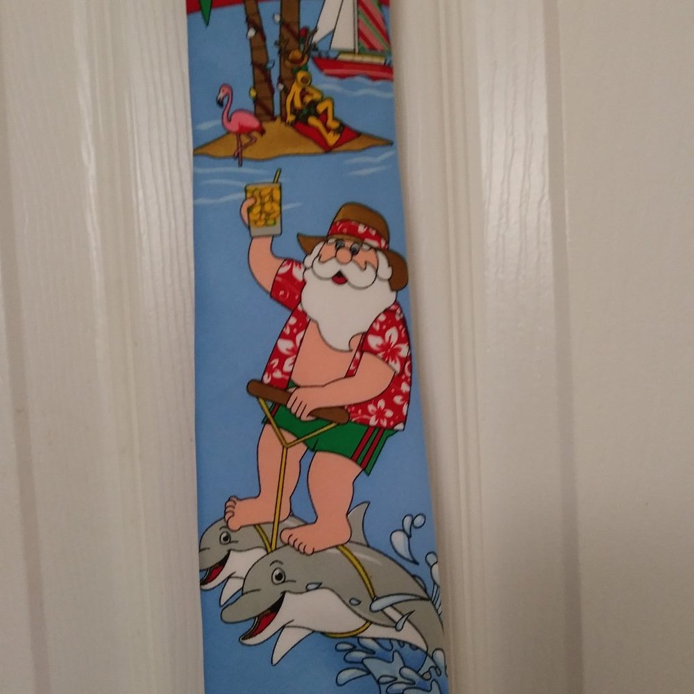 Holiday Traditions Hallmark Mens Tie Seasonal Designs by MMG